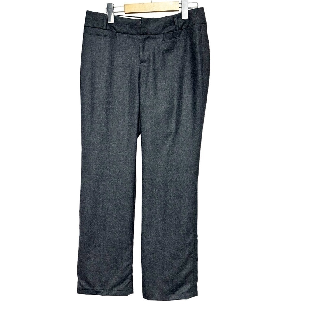 Banana Republic Jackson Fit Wool Pants in Dark Grey Size 6